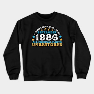 A timeless classic since September 1986. All original part, unrestored Crewneck Sweatshirt